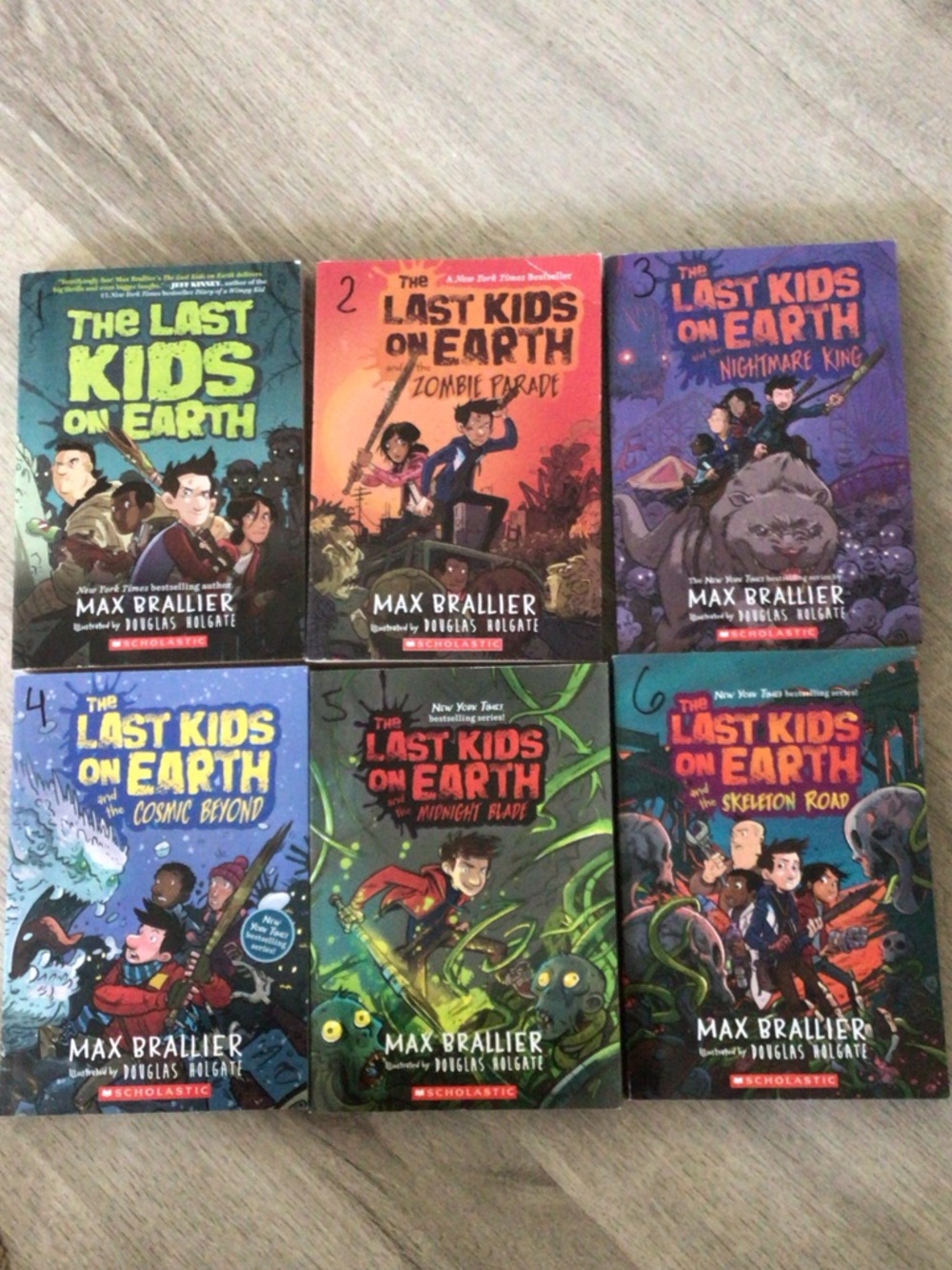 Scholastic The Last Kids on Earth Book Set - Books 1-6